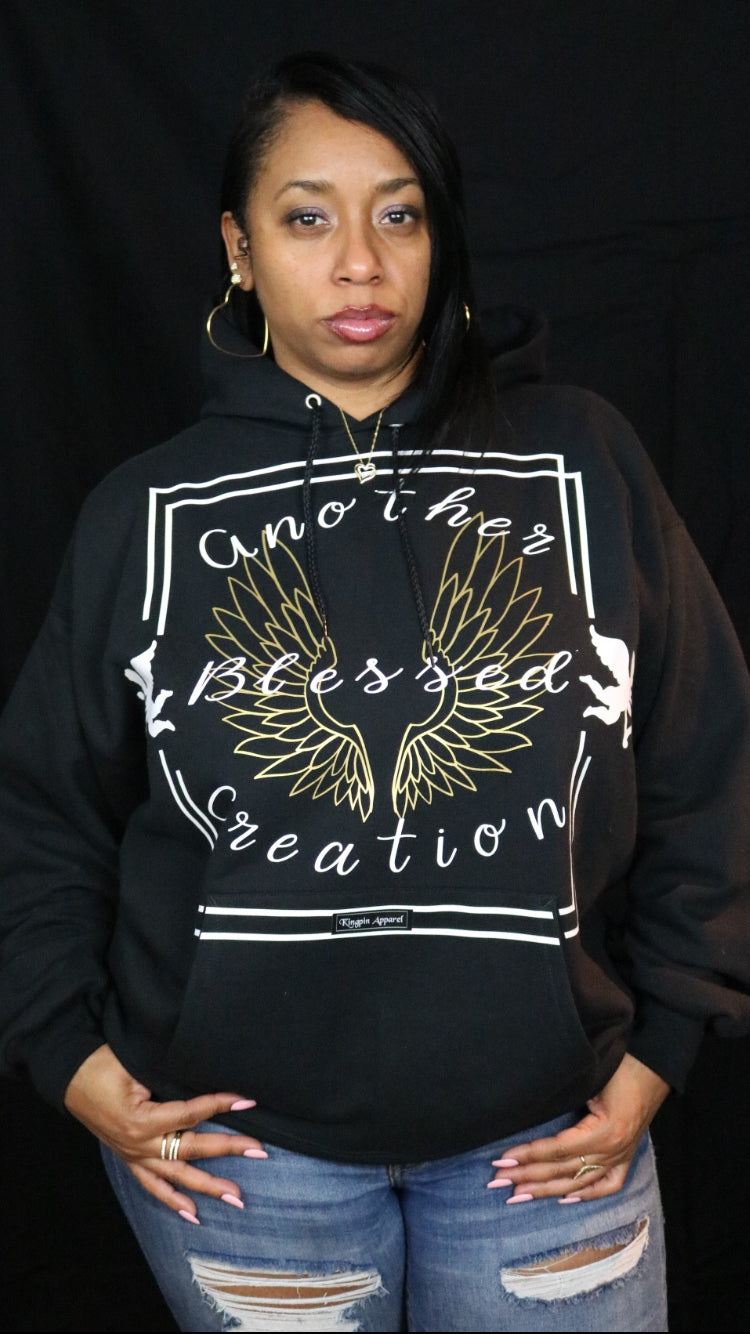 A.B.C. Hoodie ( Black)