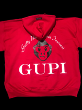 Load image into Gallery viewer, Cherry Red “Gupi” Hoodie
