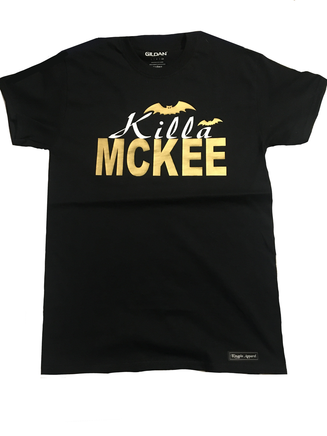 Killa McKee Tee (Black w/ Gold McKee)