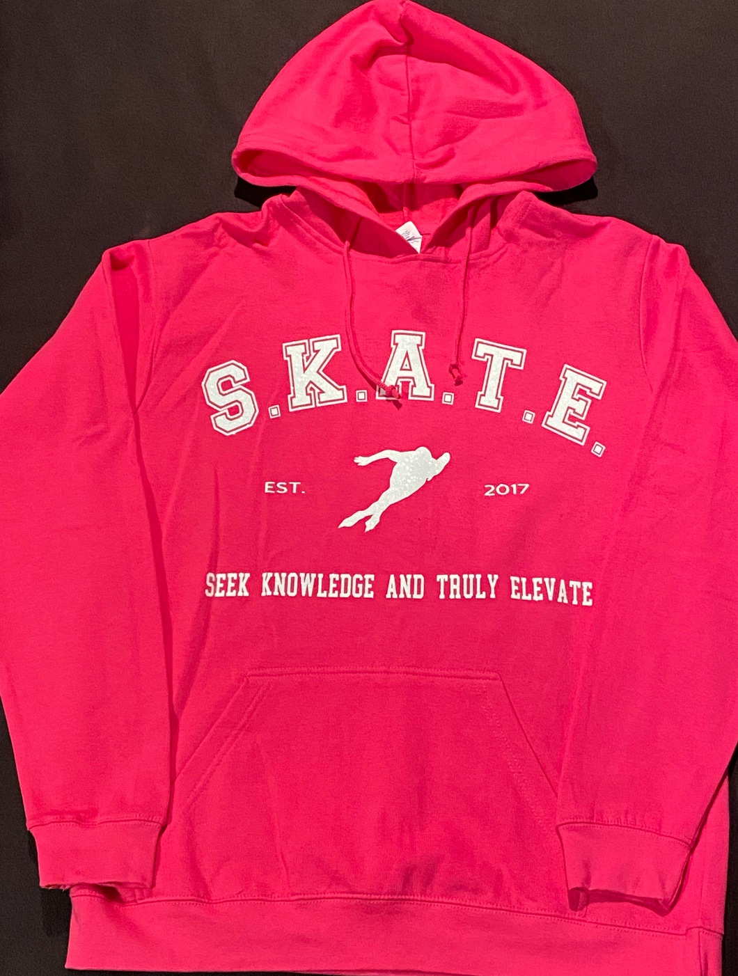 S.K.A.T.E. Pink Hoodie